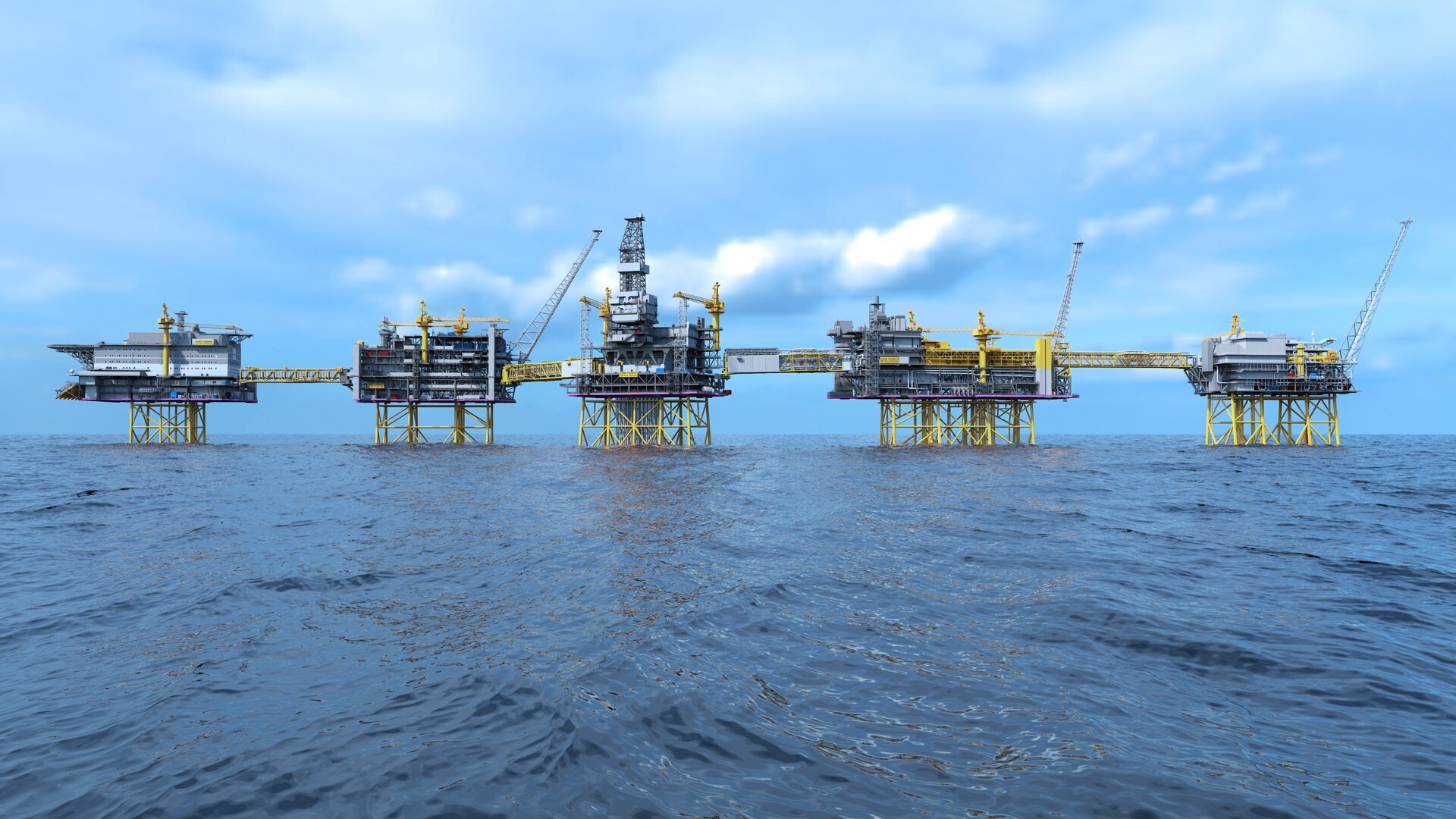 Johan Sverdrup field illustration