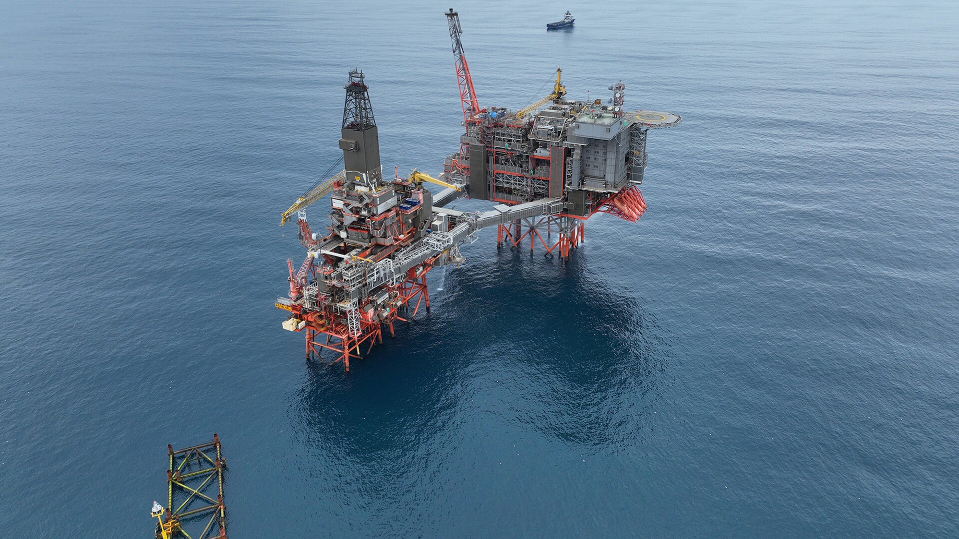 Photo of Aker BP's Valhall platform 